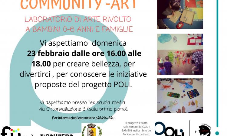 Locandina progetto Poli - Community